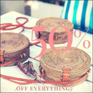 SALE -50% off everything